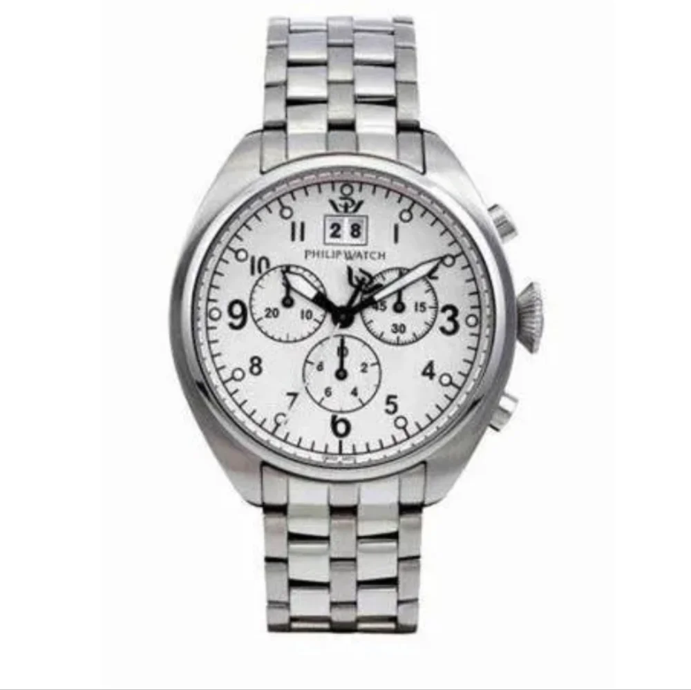 Philip Men's Stainless Steel Chronograph Watch